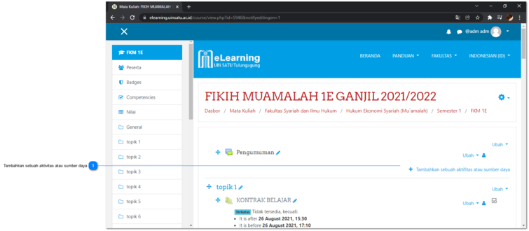 Membuat Tes (ujian) Pilihan Berganda